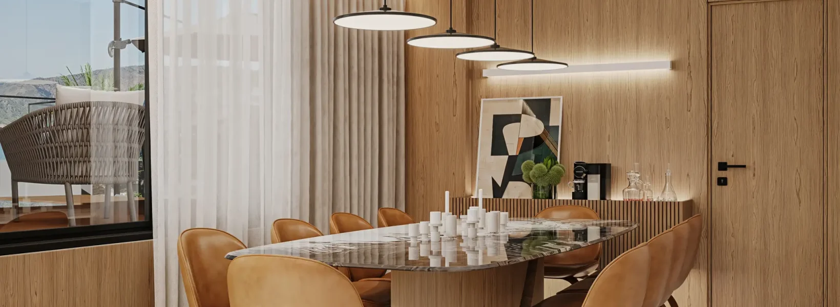 Simón Bolívar - Cobertura - Sala de jantar